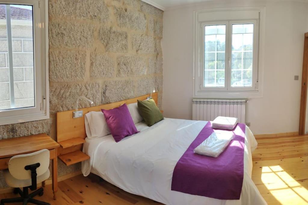 Casa Carmina: Casa Para Pequenos Grupos En El Corazon De Galicia O Irixo Exteriör bild